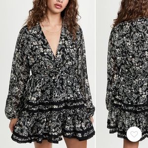 En Saison boho mini dress